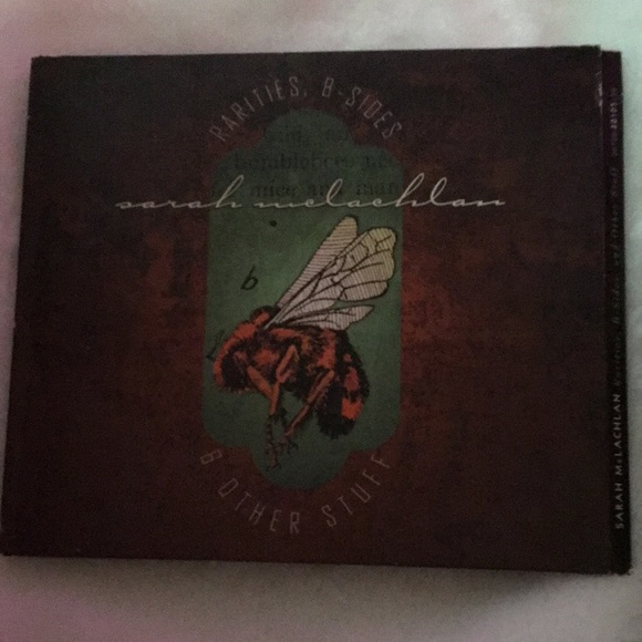 Sarah Mclachlan Other - Sarah McLachlan CD with Bee Illustration